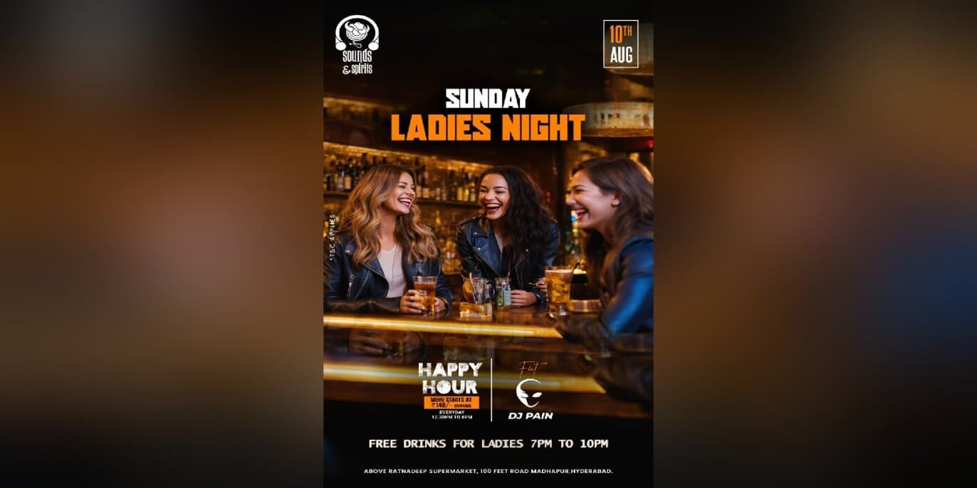Sunday Ladies Night | Sounds & Spirits