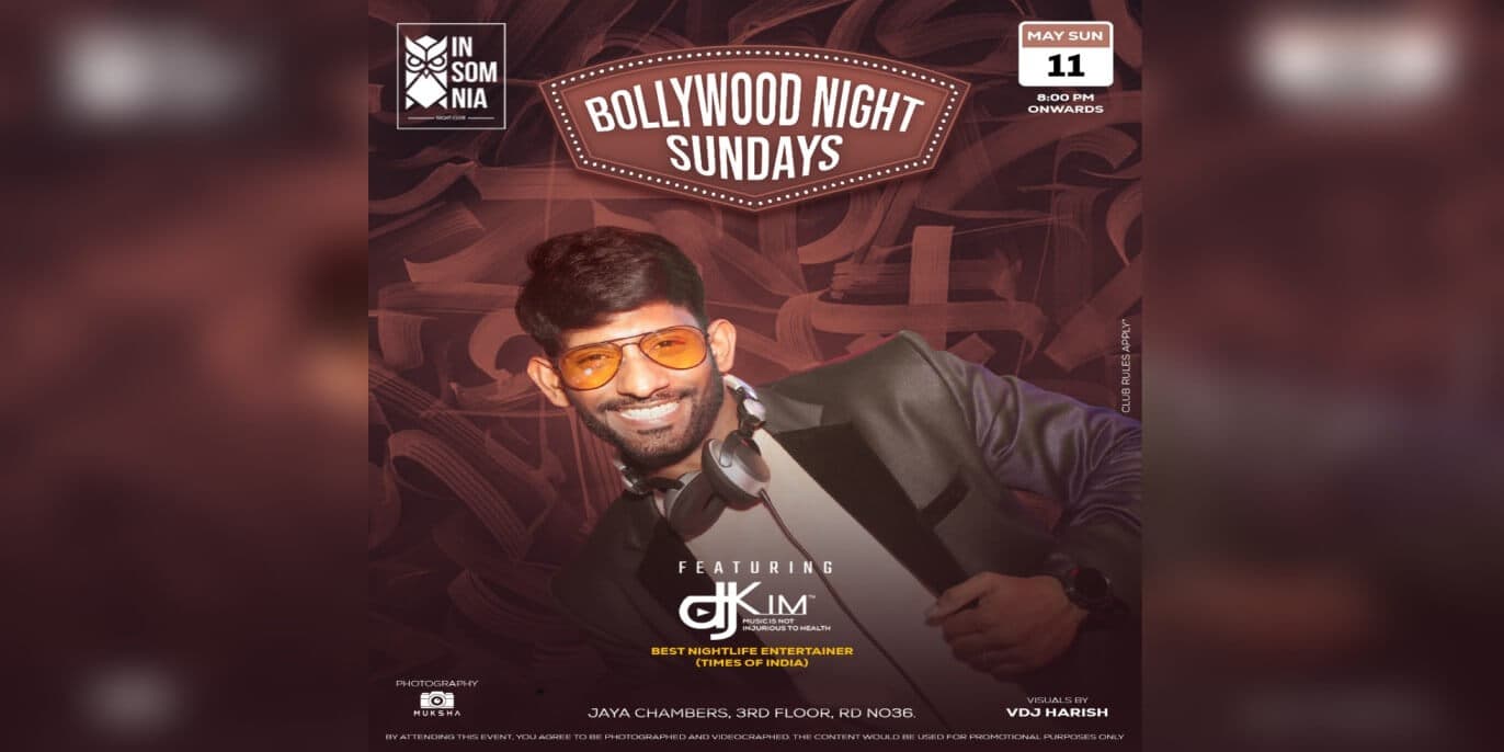 Sunday Bollywood Night Ft DJ Kim