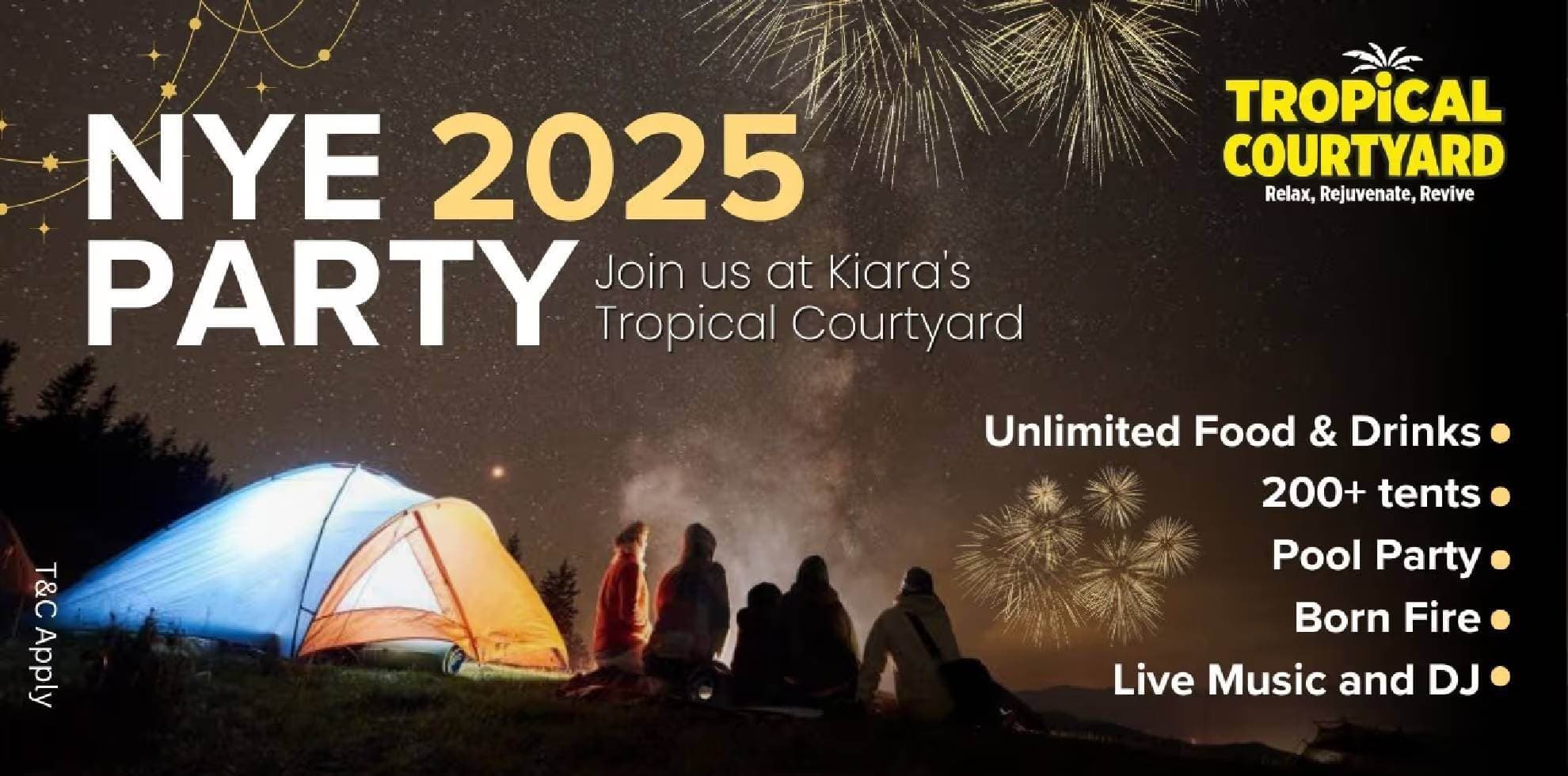 Kiara Tropical Courtyard | NYE 2025