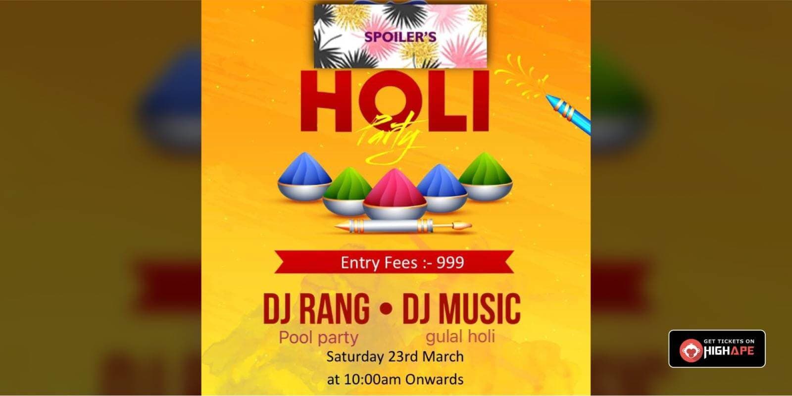 Holi Party | Noida 