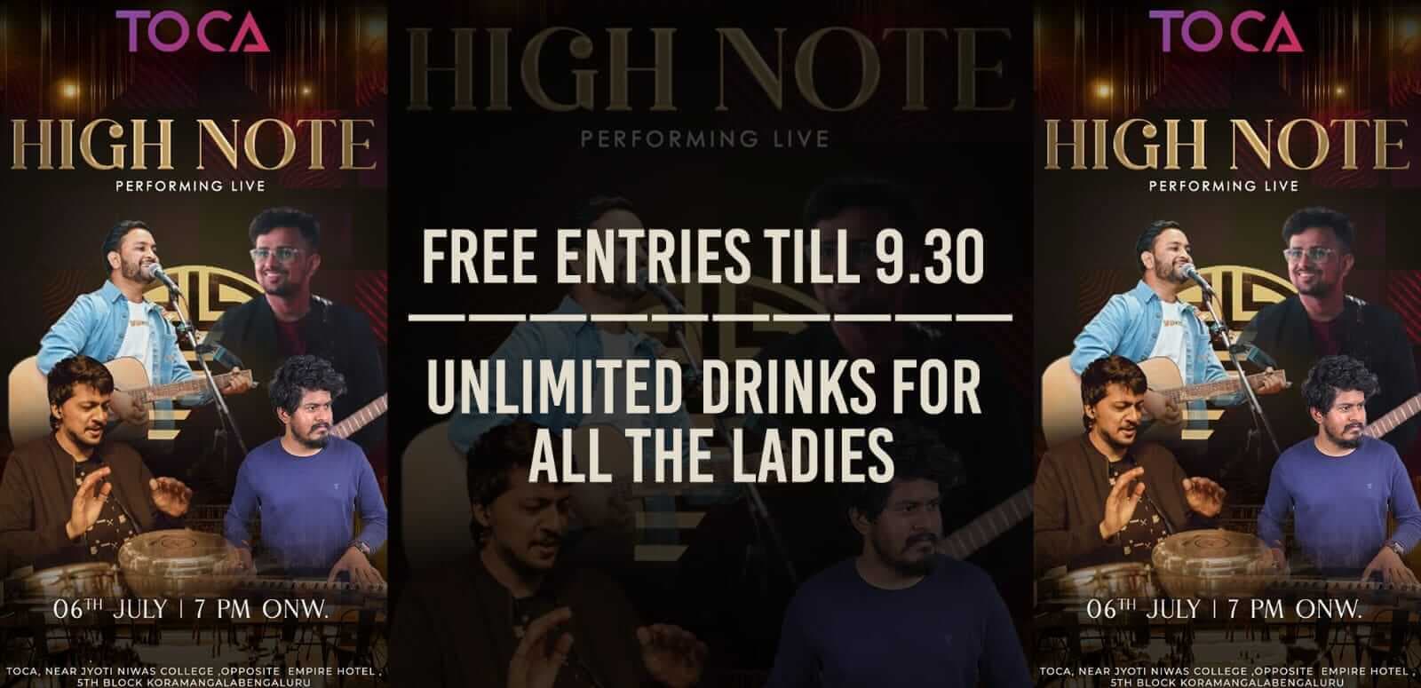 Live Performance By High Note