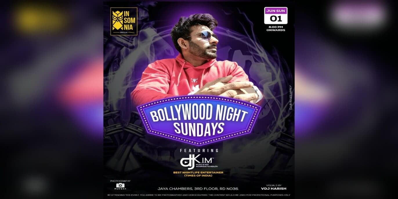Sunday Bollywood Night Ft DJ Kim
