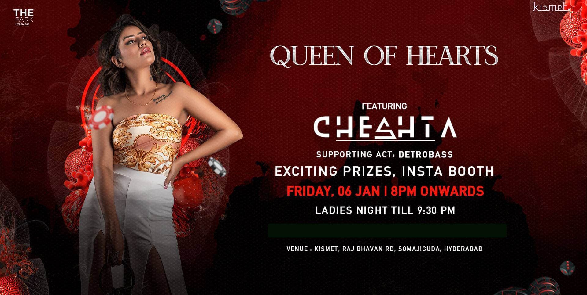 Queen of Hearts - Ladies Night