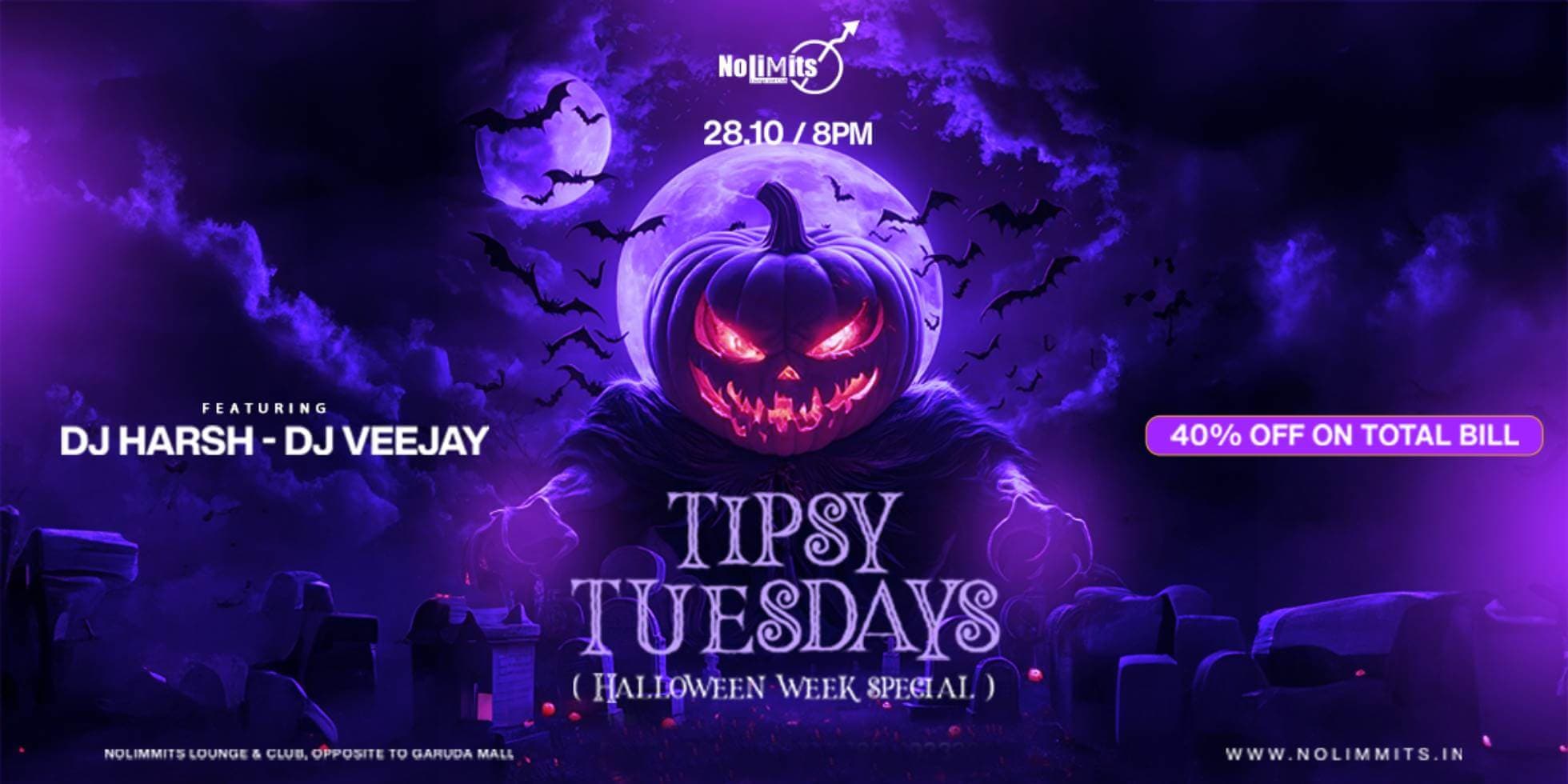 Tipsy Tuesday |  Nolimmits Brigade