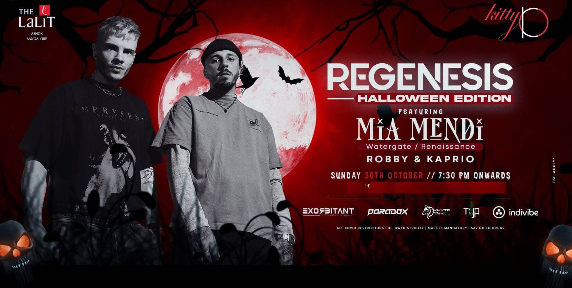 Regenesis Ft Mia Mendi - Halloween Edition
