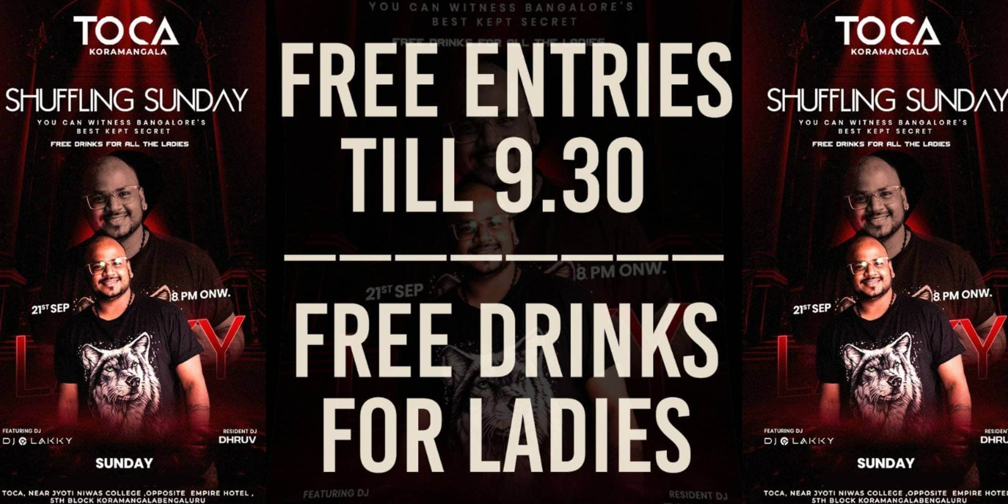 Shuffling Sunday | Toca Koramangala