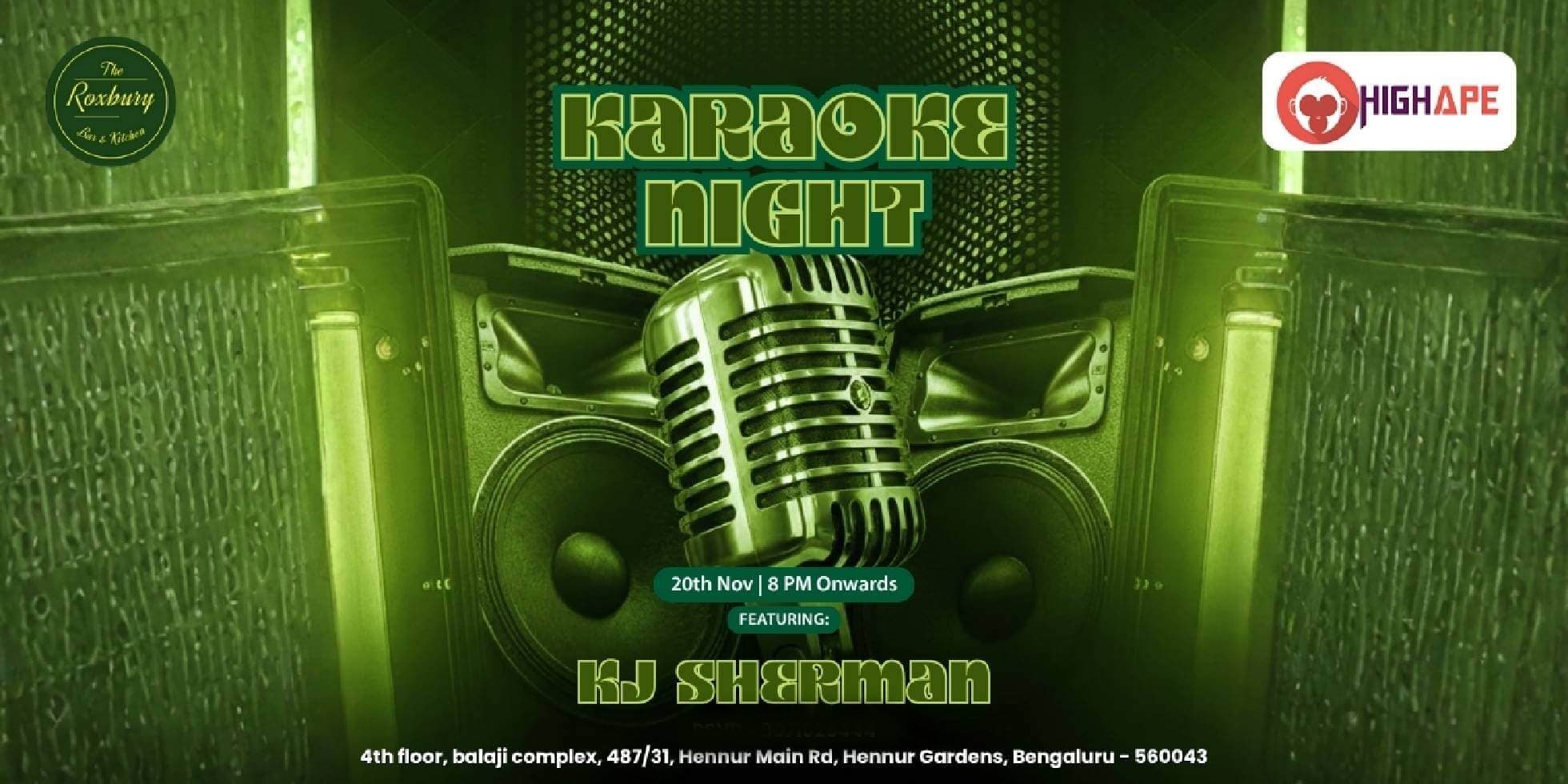 Karaoke Night Ft KJ Sherman