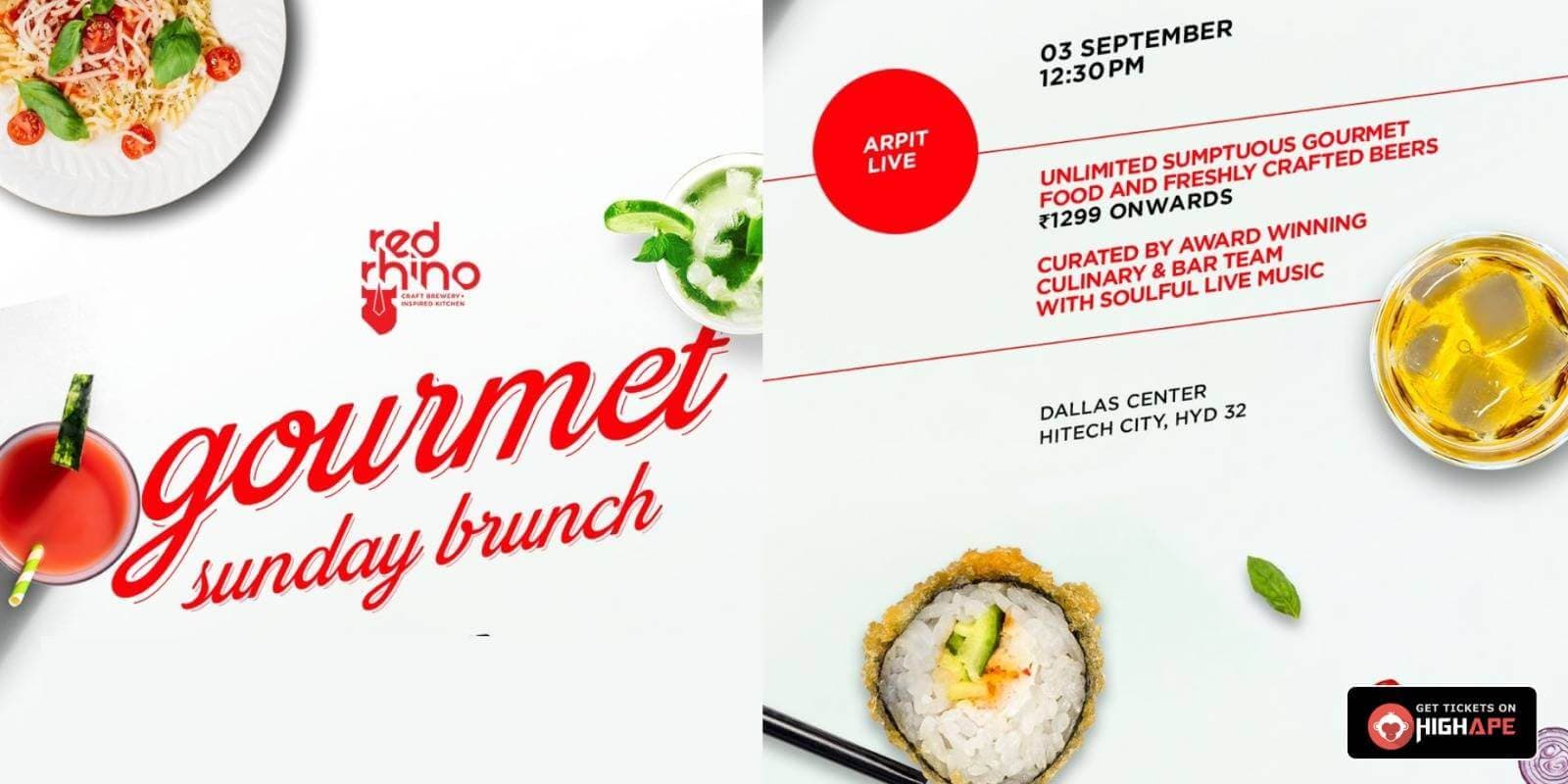 Gourmet Sunday Brunch 