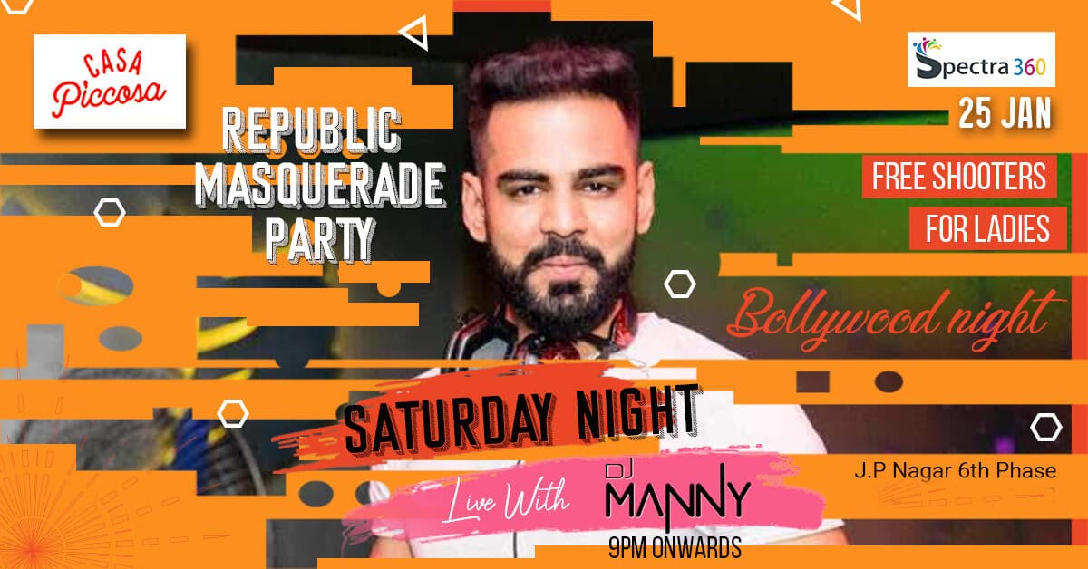 Bollywood Night : Republic Masquerade Party