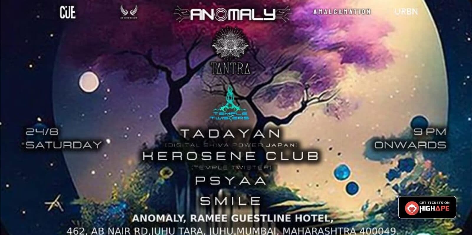 Tadayan x Kerosene Club Live | Anomaly 