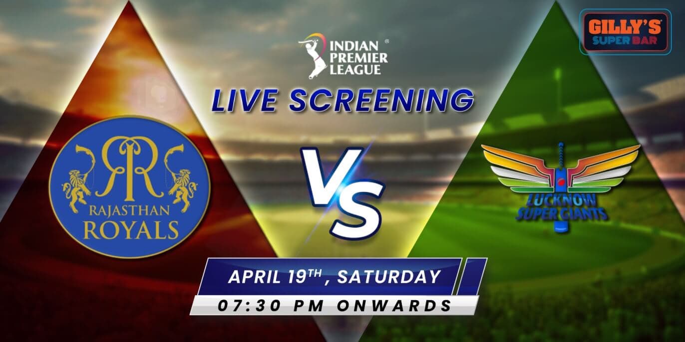RR Vs LSG | IPL Live Screening 