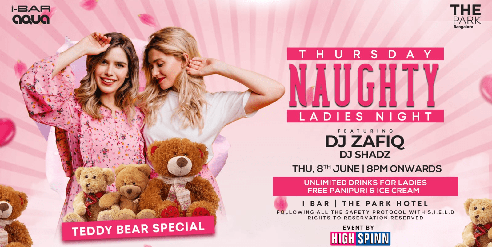 Thursday Naughty | Teddy Bear Ladies Night 