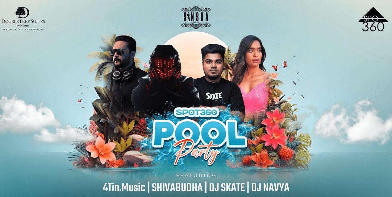 Pool party At DoubleTree Suites By Hilton