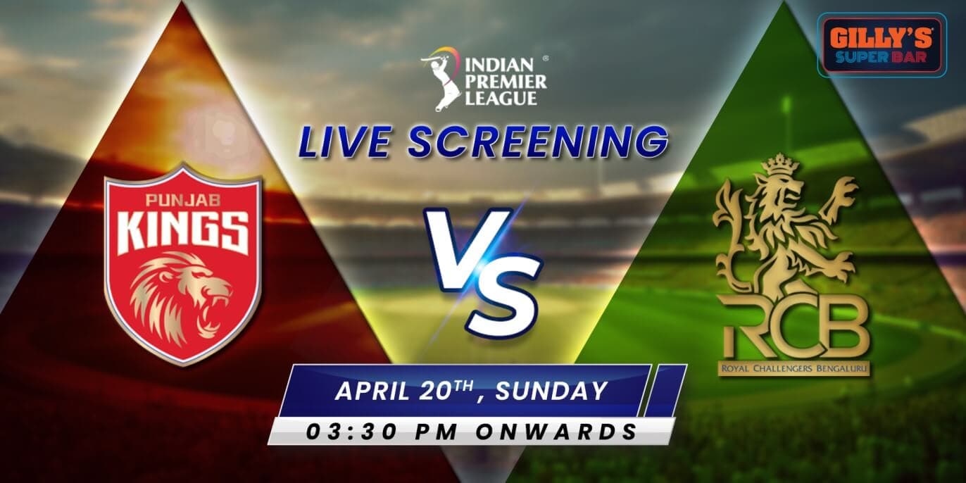 PBKS Vs RCB | IPL Live Screening 