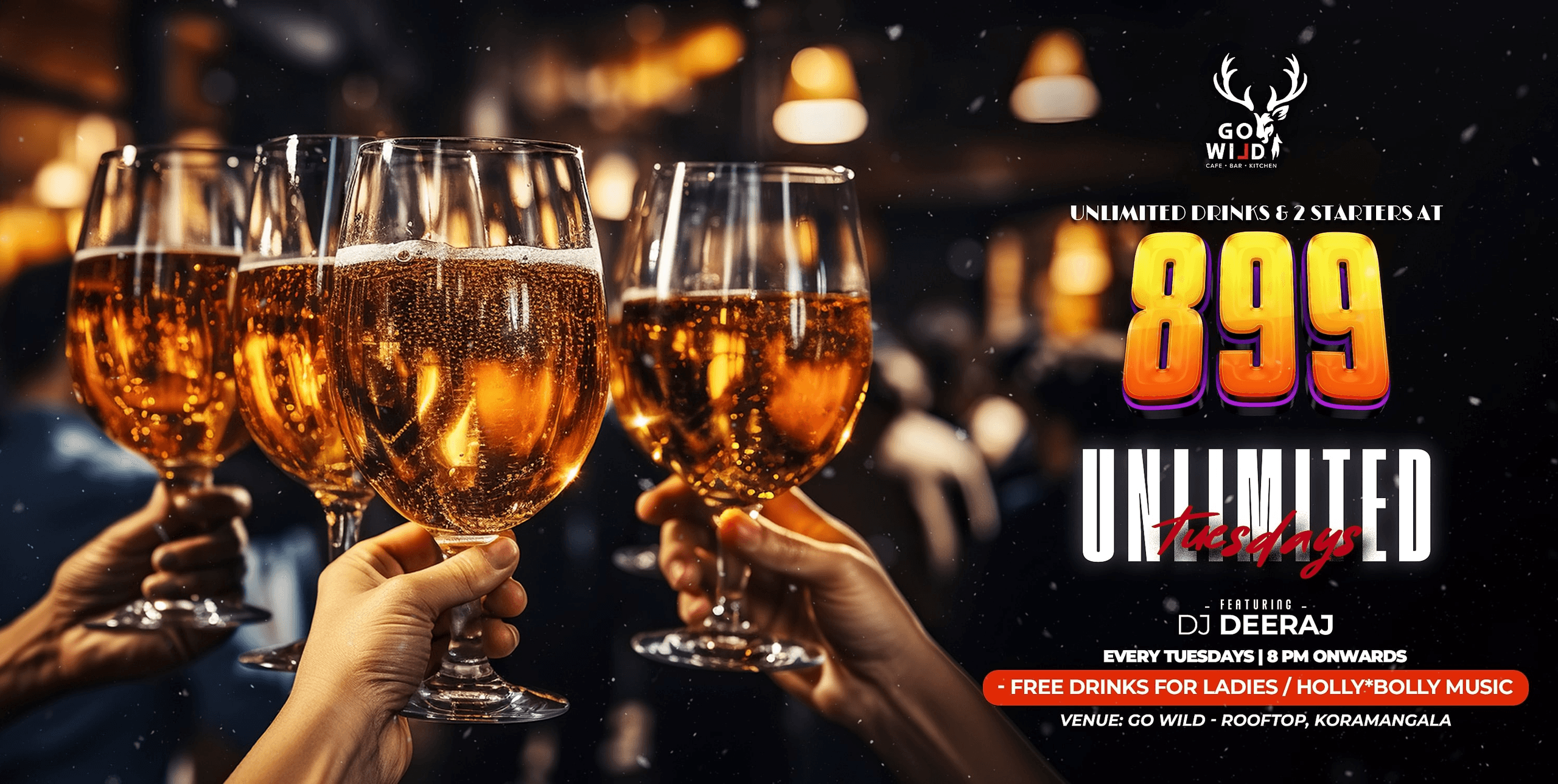 Unlimited Tuesdays | Gowild Rooftop