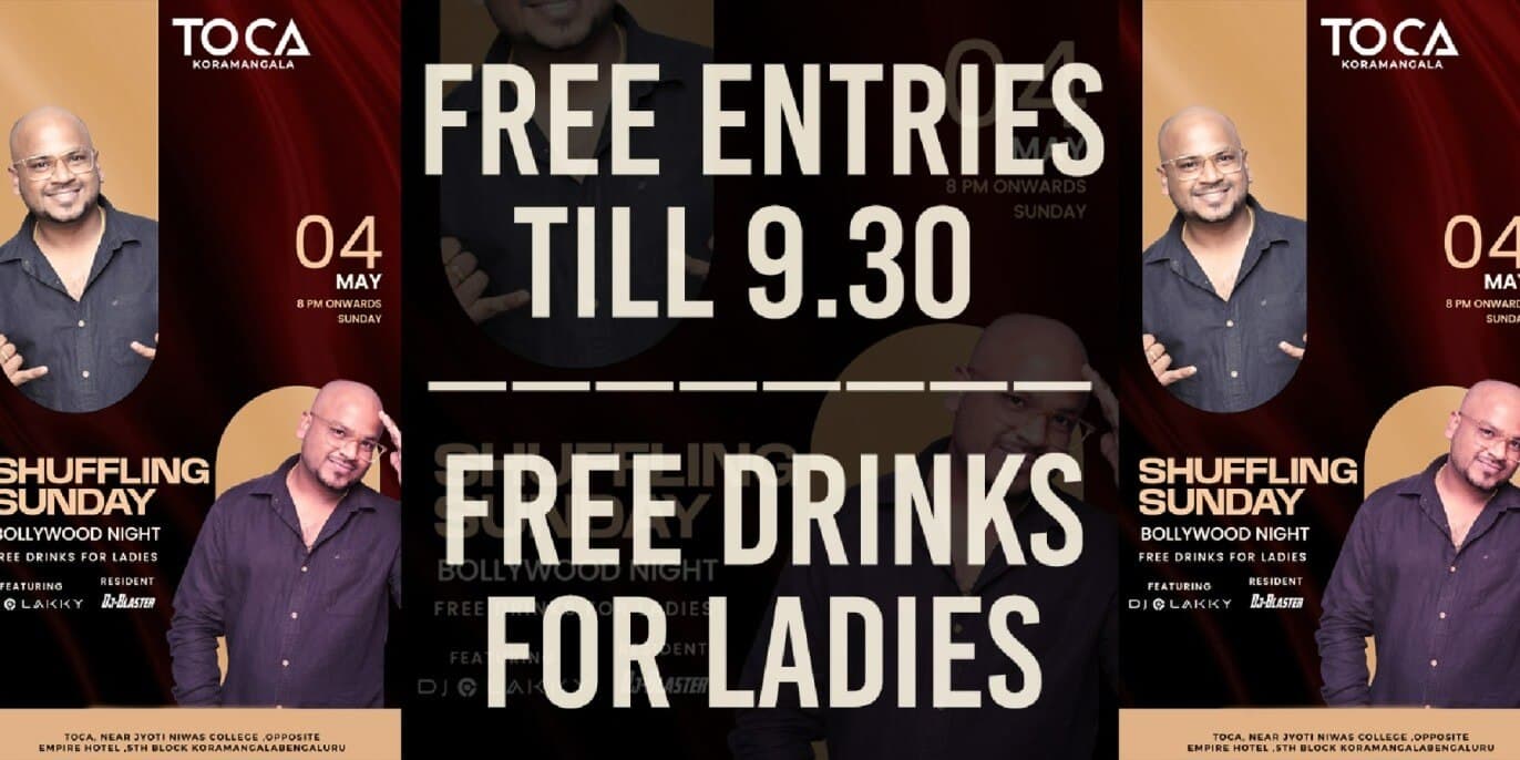 Shuffling Sunday | Toca Koramangala