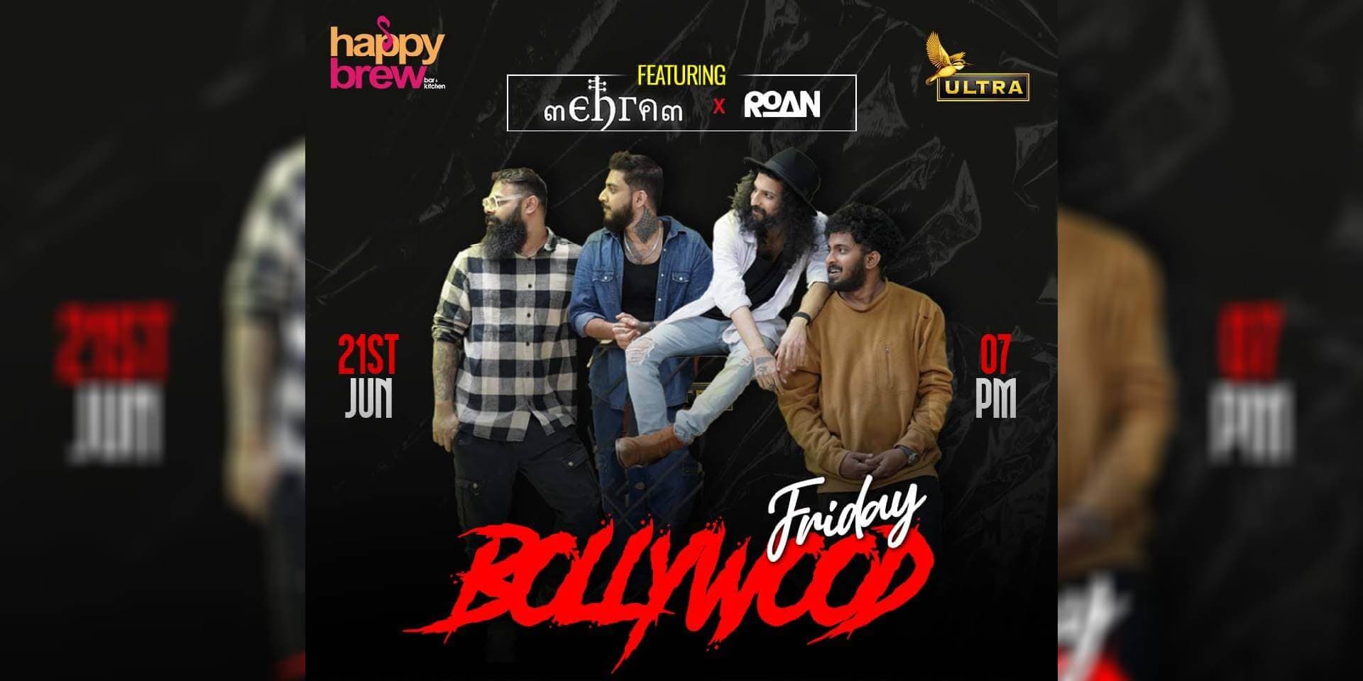 Bollywood Friday | Ft. Mehram & Dj Roan