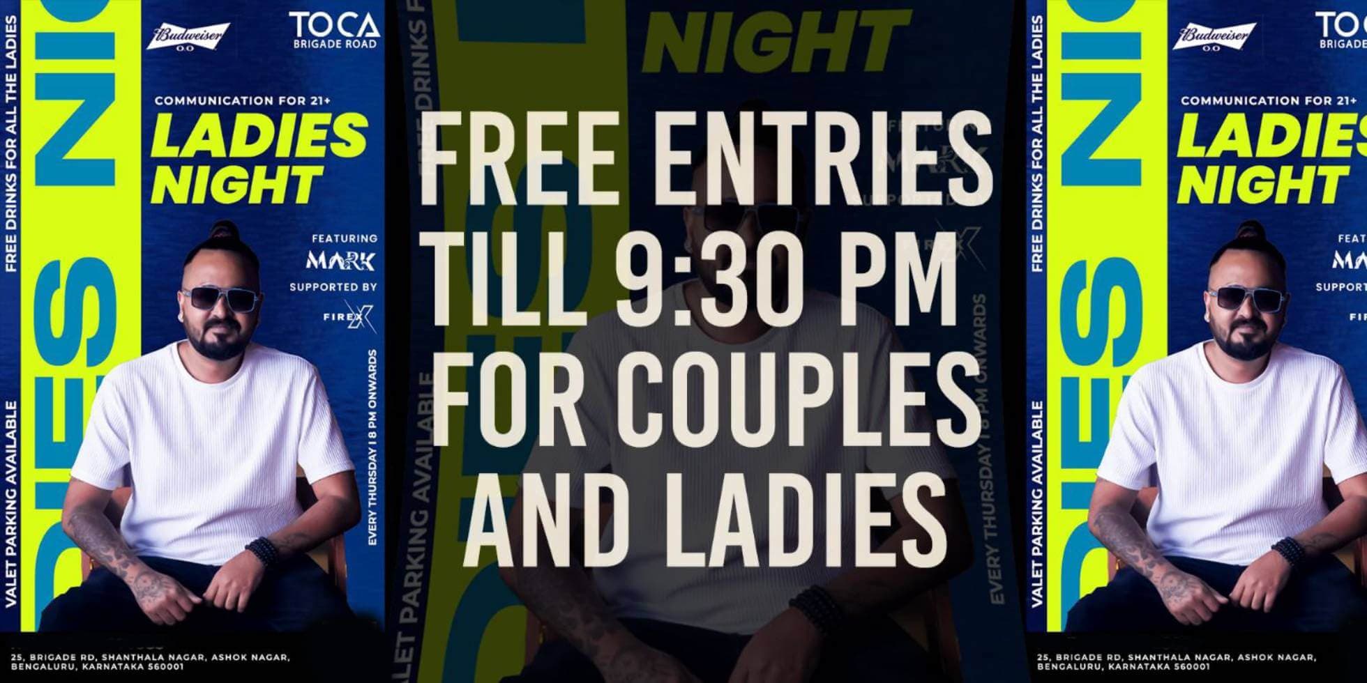 Thursday Ladies Night | Toca Brigade