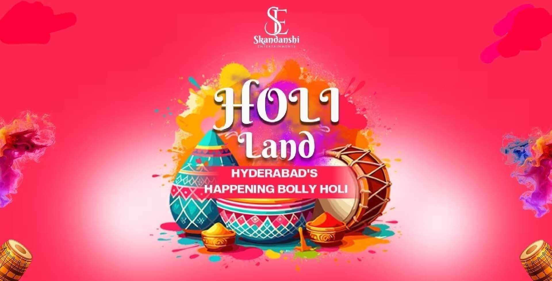 Holi Land - Hyderabads Biggest Holi