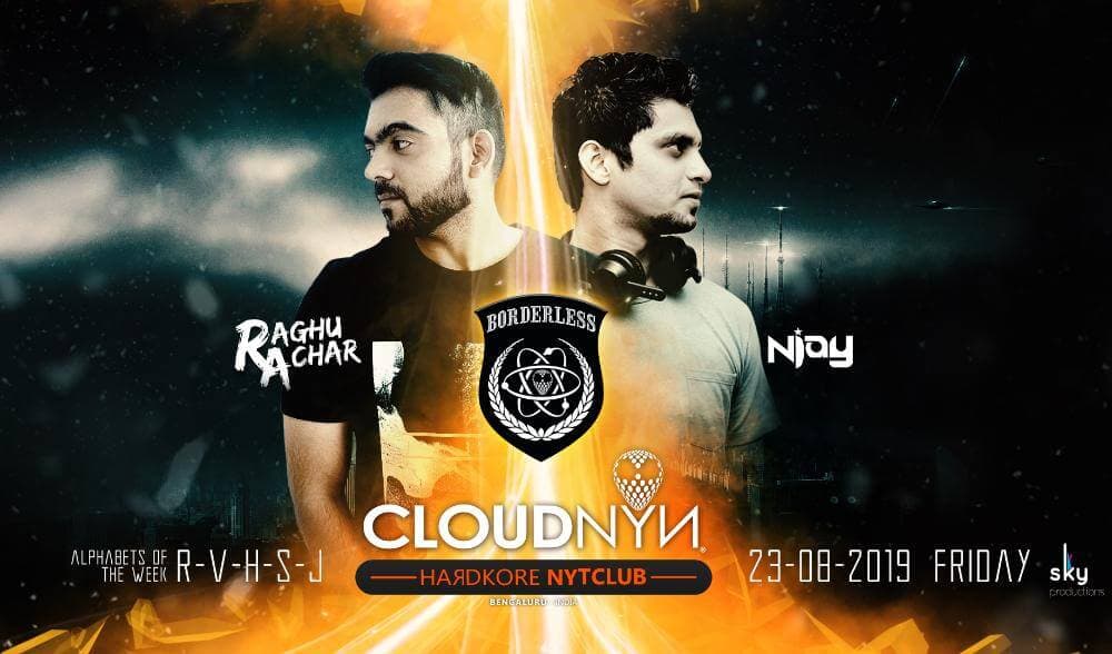 Borderless Friday ft Dj Raghu & Njay at CloudNYN