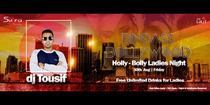 Bindass Bollywood Ladies Night ft.  DJ Tousif