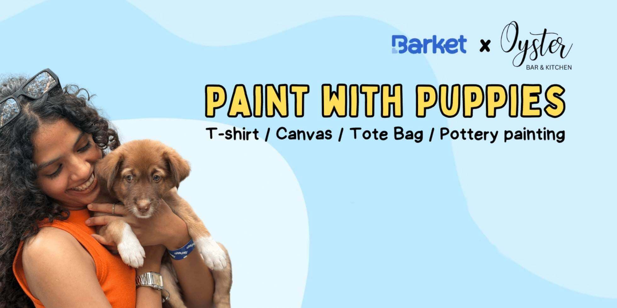 Paint With Puppies At Oyster