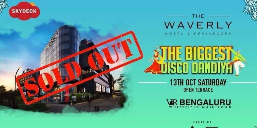 Bangalore’s Big & Luxurious Disco Dandiya 