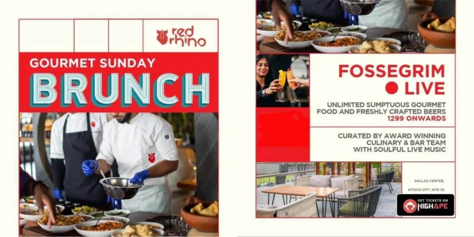 Gourmet Sunday Brunch 