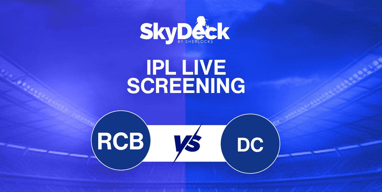 RCB VS DC | IPL Live Screening