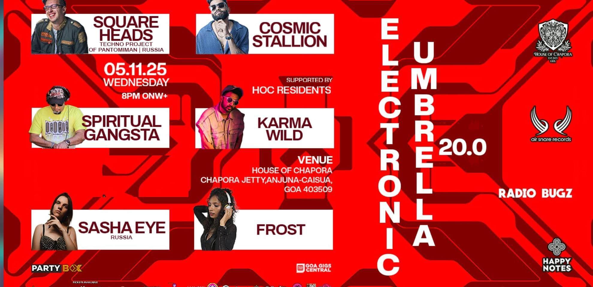 Electronic Umbrella 20.0