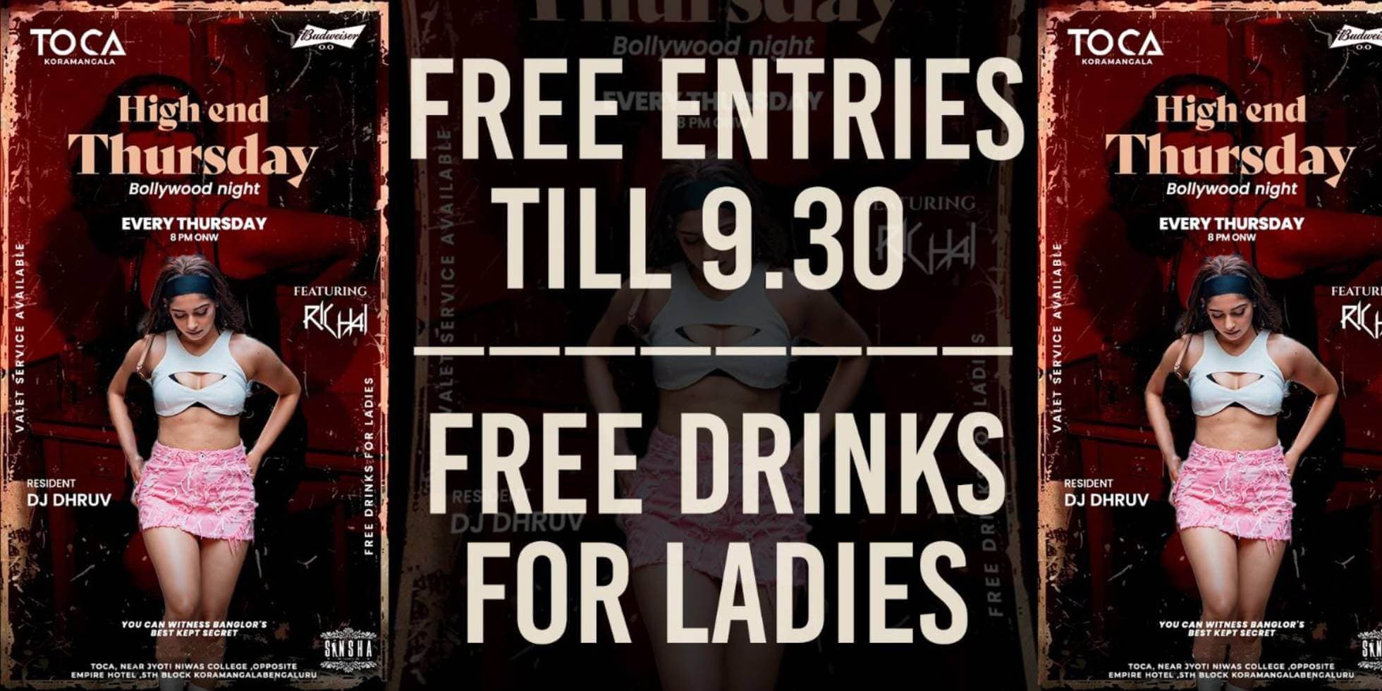 High End Thursday Bollywood DJ Night