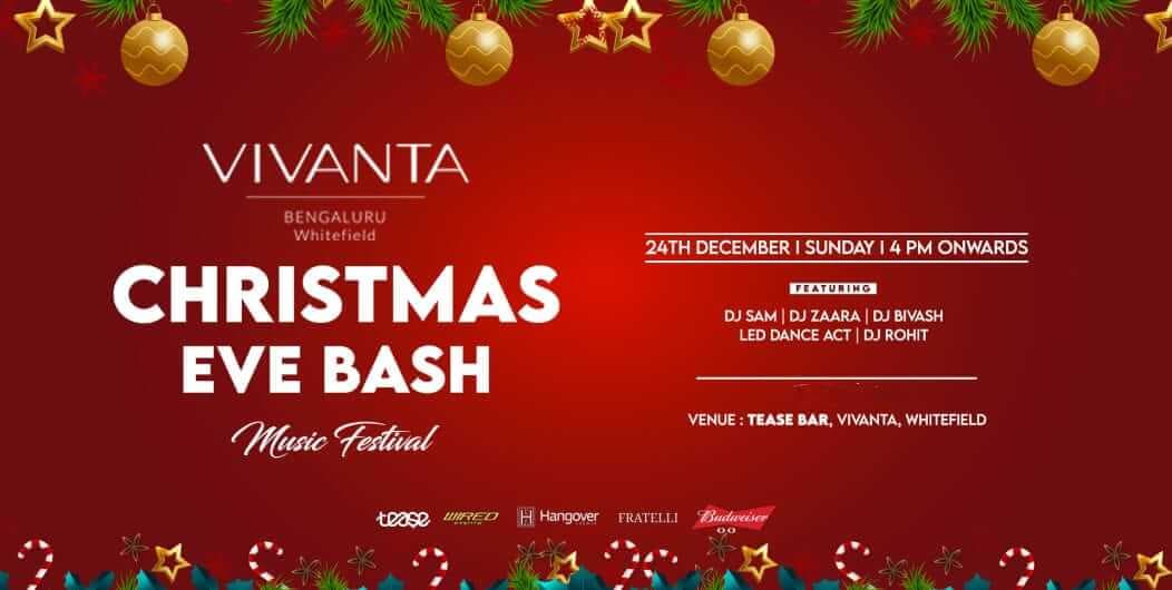 Bangalore's Biggest Christmas Eve Party | Taj Vivanta Whitefield