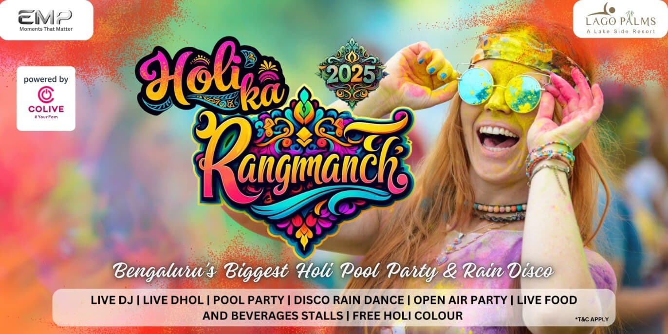 Holi Ka Rangmanch 2025 | Biggest Holi Pool Party