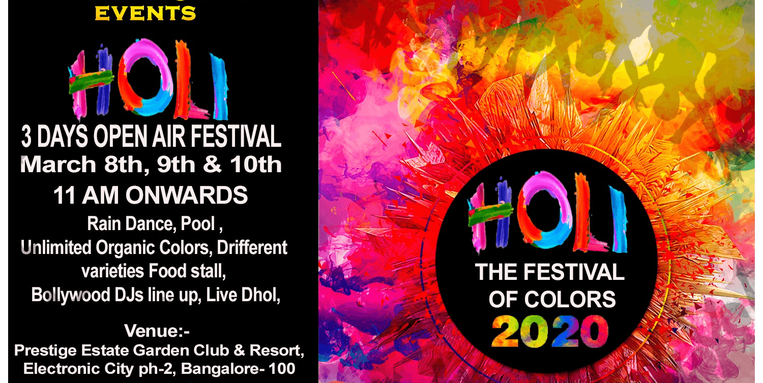 Holi - The Festival Of Colors 2020 - 3rd DAY