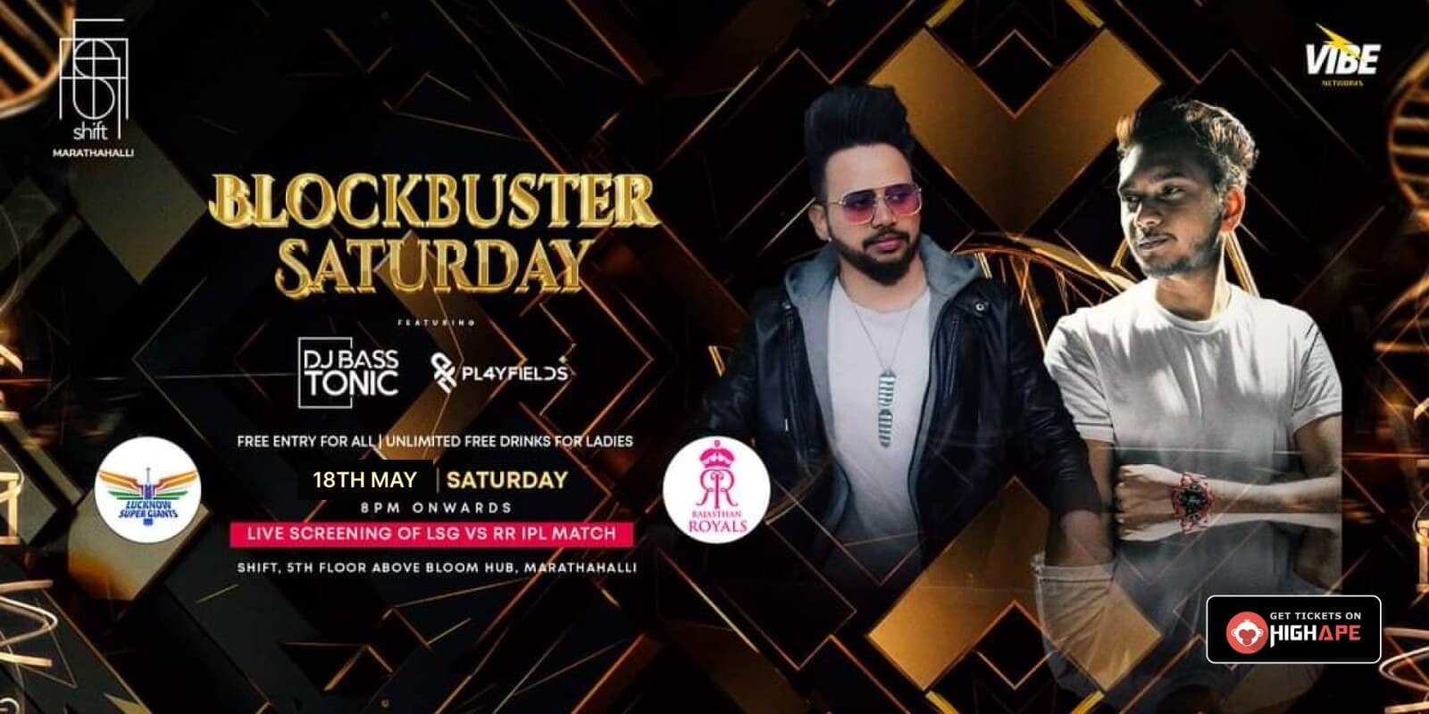 Blockbuster Saturday Ladies Night