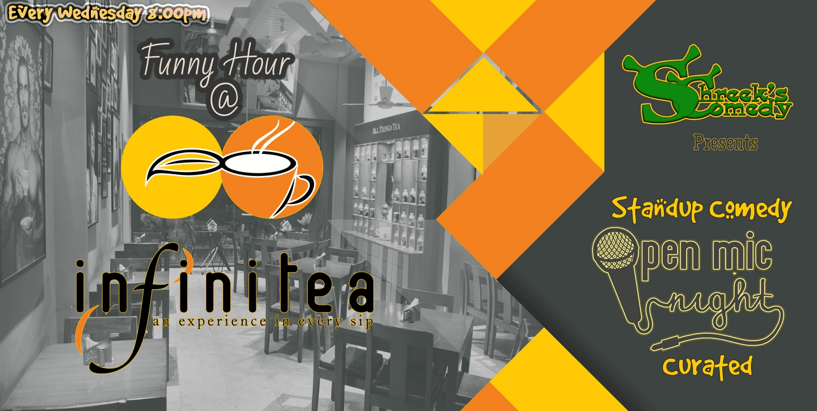 Funny Hour at Infinitea Cunningham Road