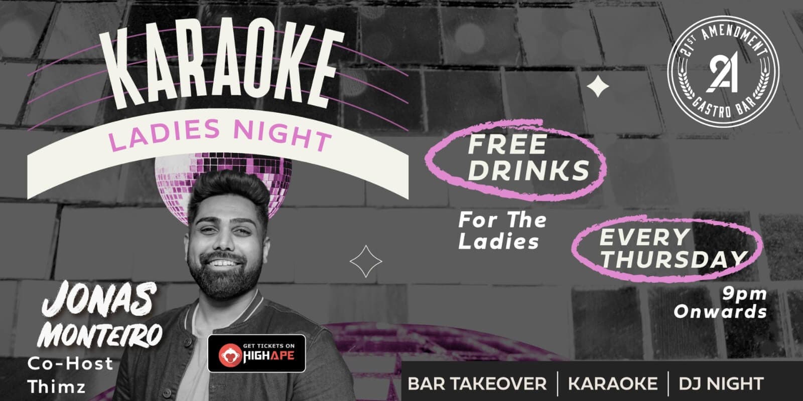 Karaoke Ladies Night 