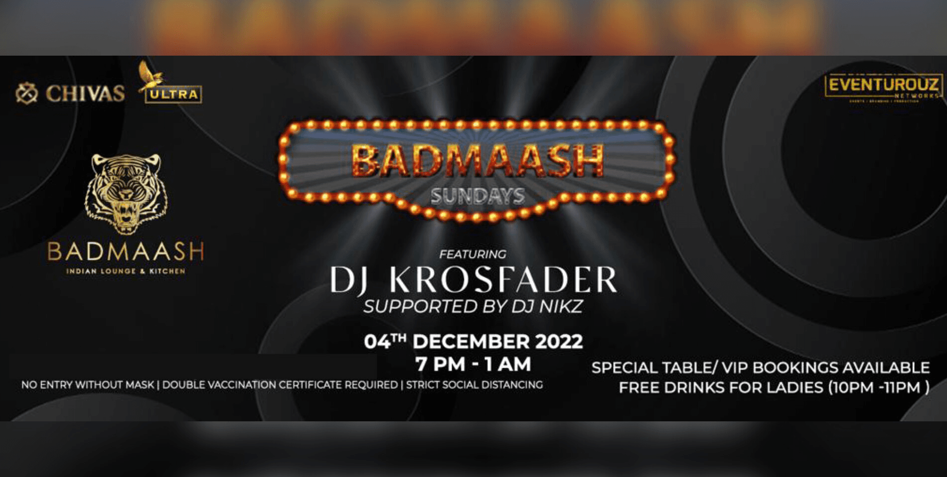 Badmaash Sundays with DJ Krosfader