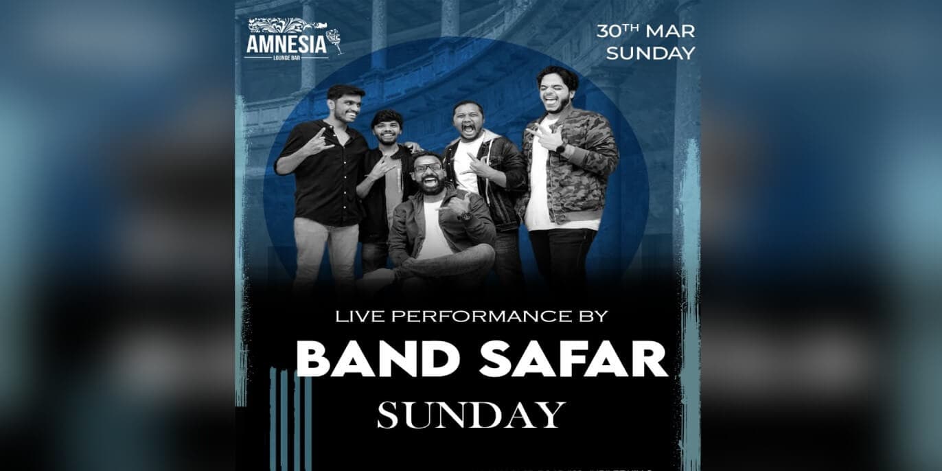 Sunday Live Performance Ft Band Safar | Amnesia