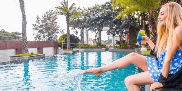 Hyatt Poolside Brunch