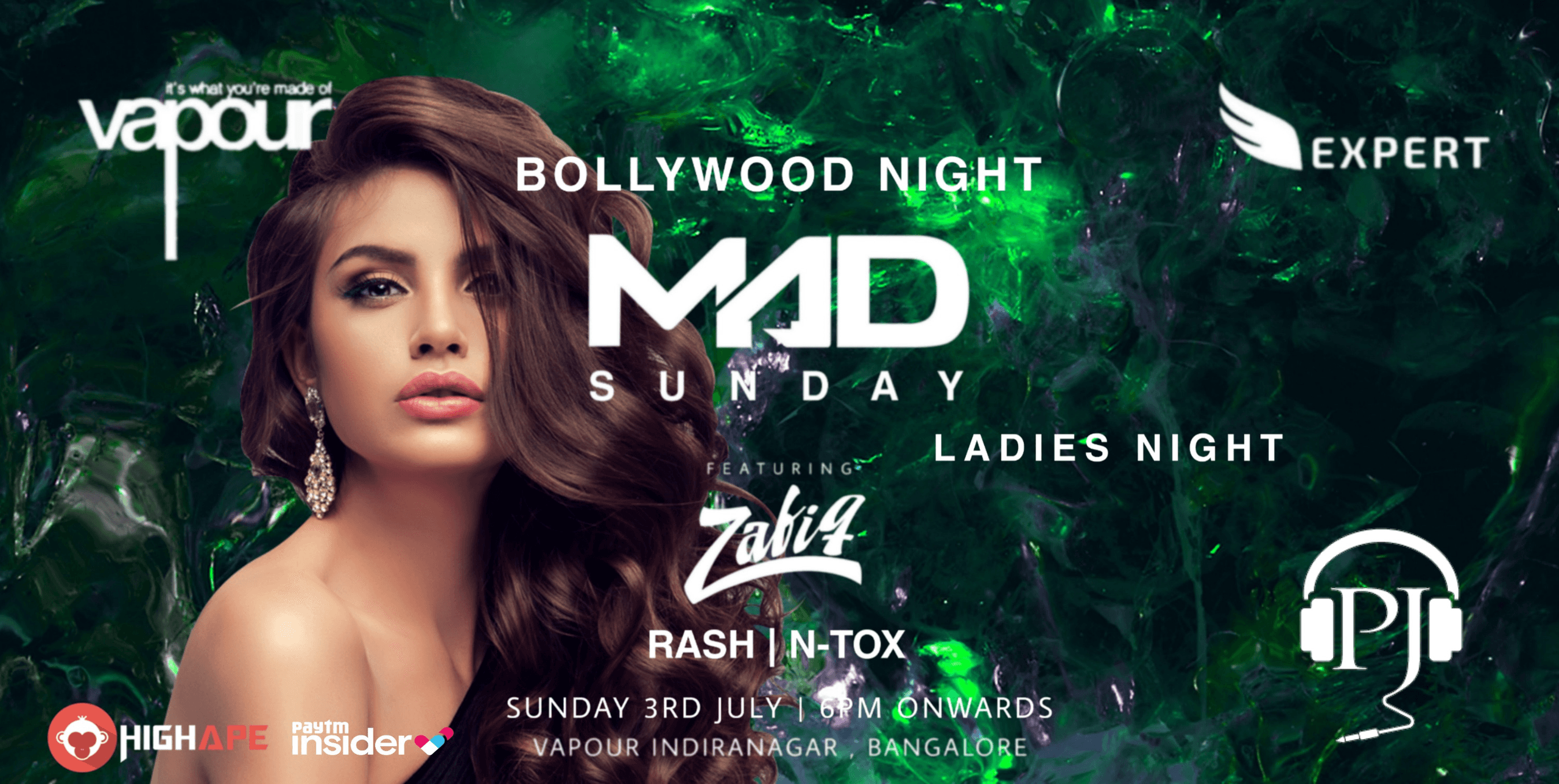 Mad Sunday - Bollywood Ladies Night