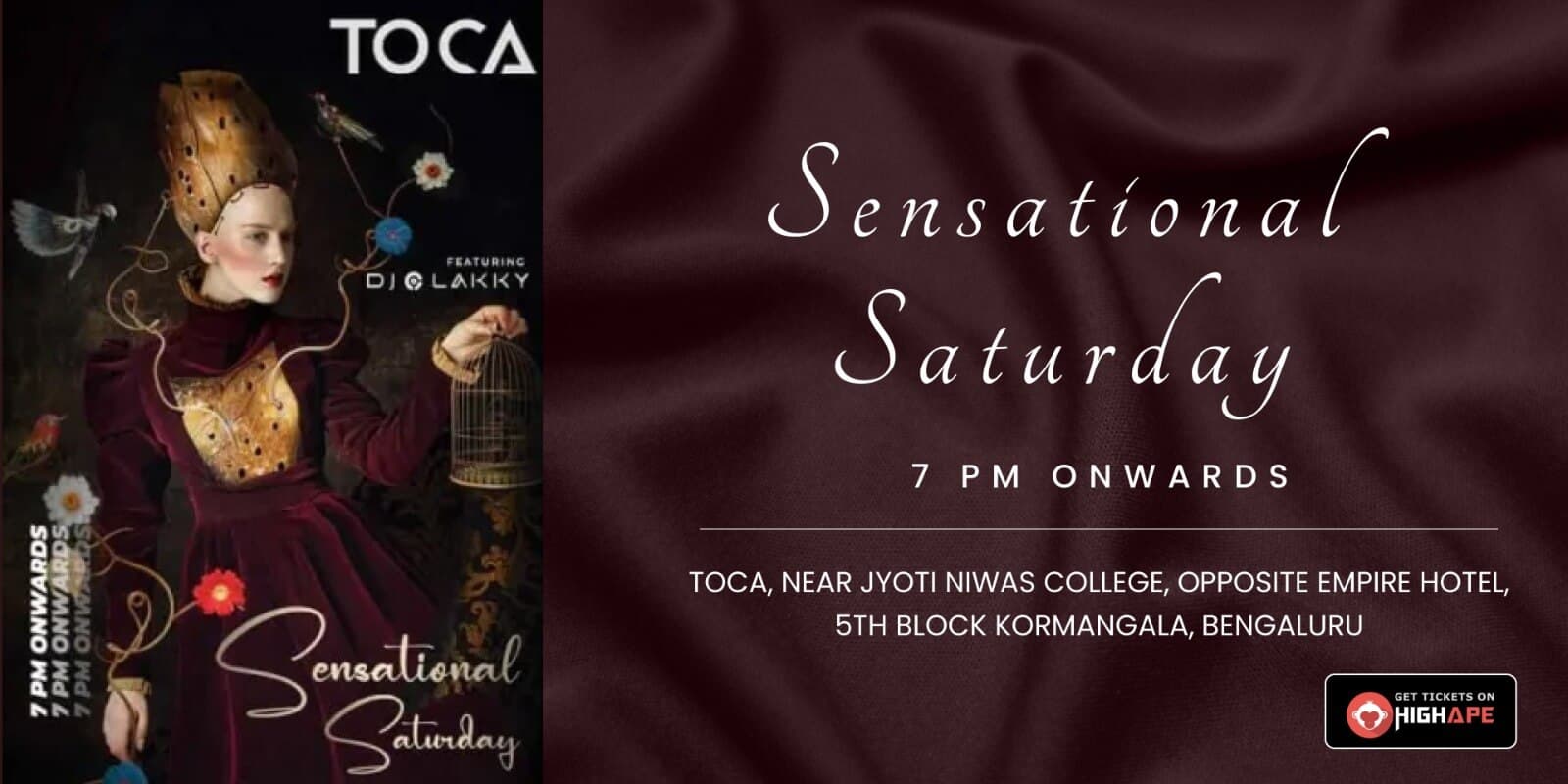 Sensational Saturday | Toca