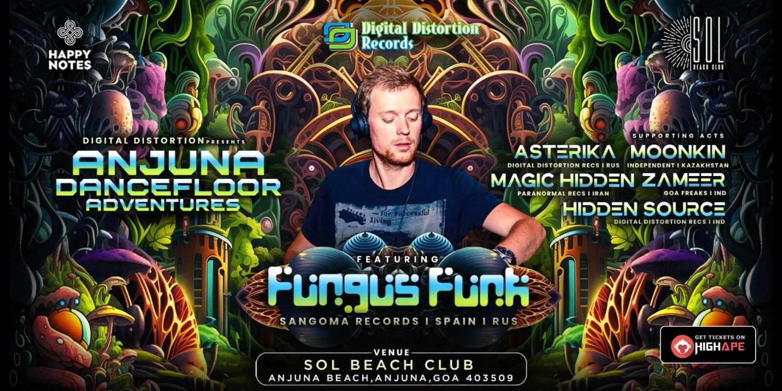 Anjuna Dancefloor Adventures