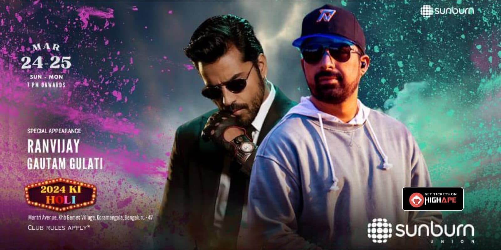 Disco Holi With Ranvijay Singha And Gautam Gulati