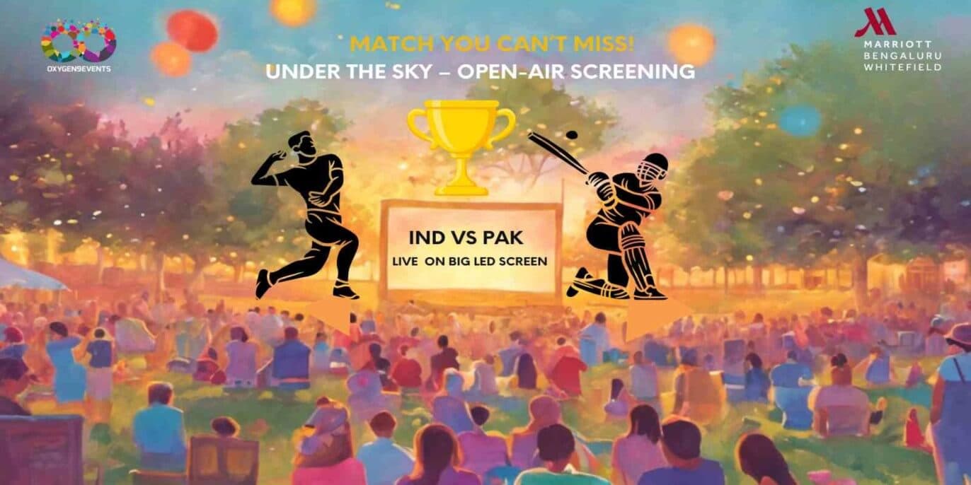 Under The Sky India Vs Pakistan Match Night