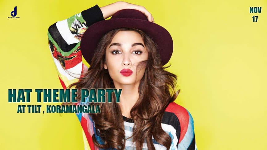 Hat Theme Party At Tilt,Kormangala