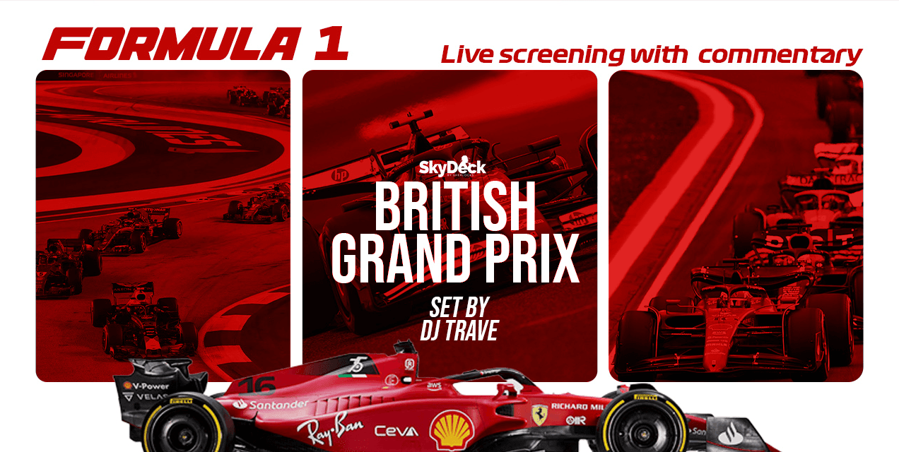 F1 British Grand Prix Live Screening With Commentary
