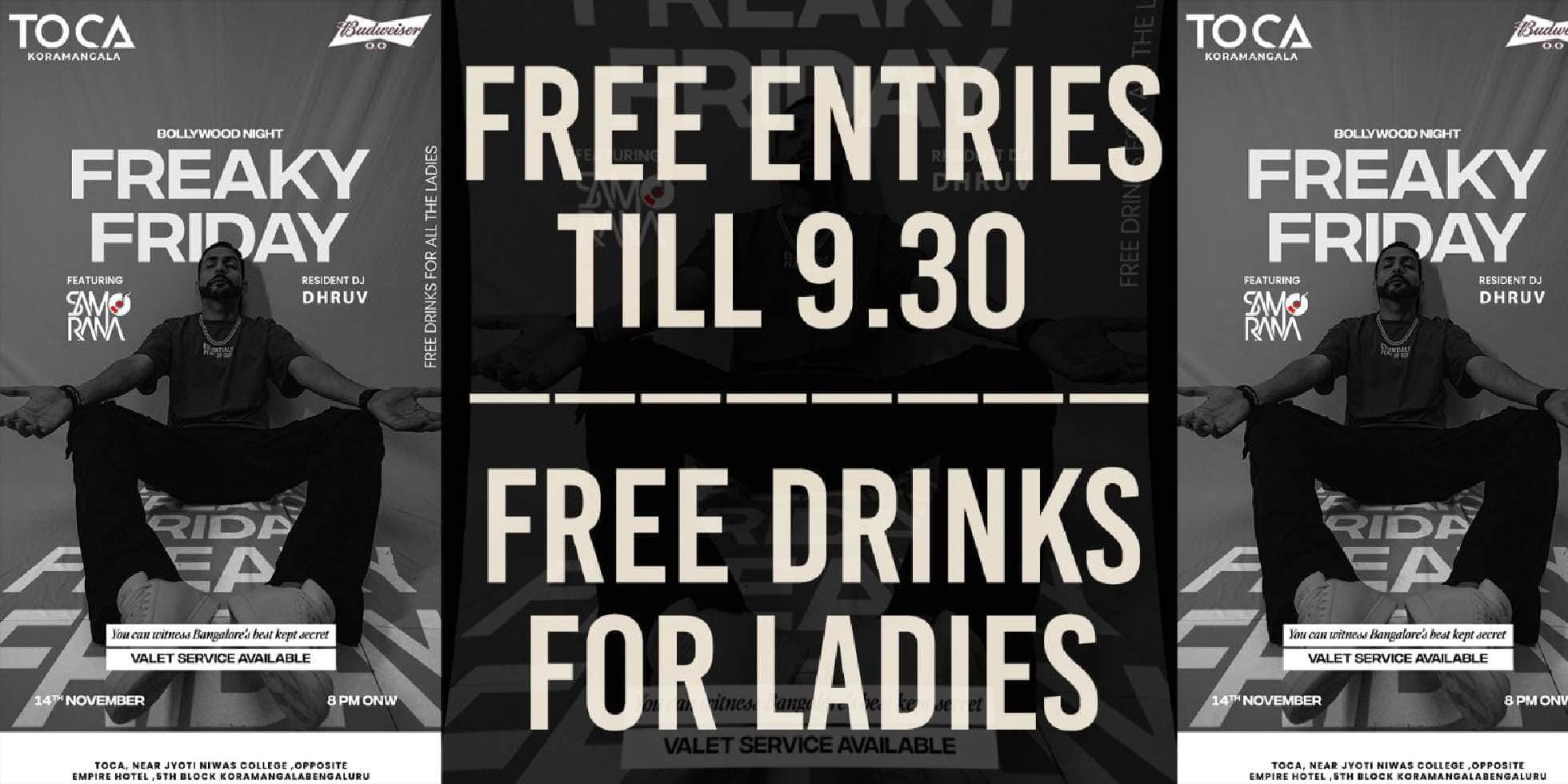 Freaky Friday Bollywood DJ Night 