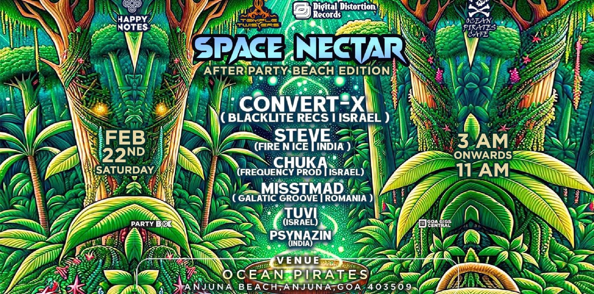 Space Nectar | After Party Beach Edition