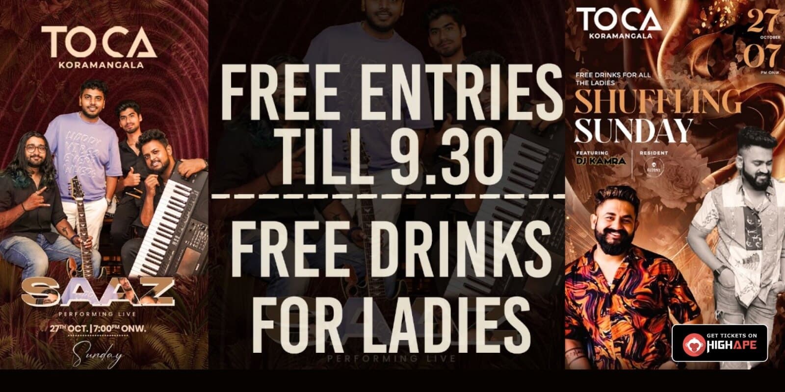 Shuffling Sunday | Toca Koramangala